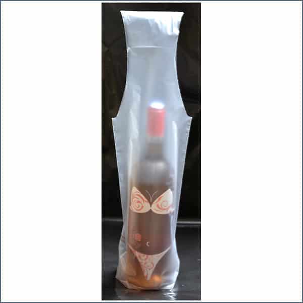 Bolsa de plástico Marmibax. 1 botella con botella tipo bikini
