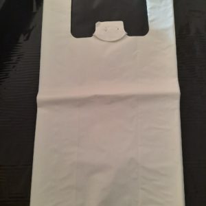 bolsa de plastico reciclable tipo camiseta disponible para comprar online